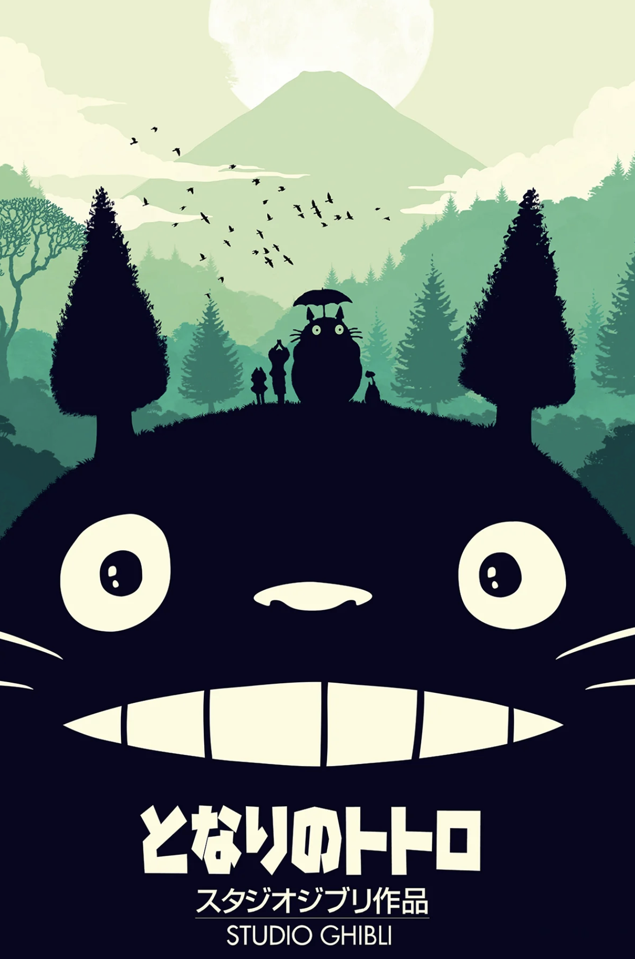 My Neighbor Totoro Poster Japanese