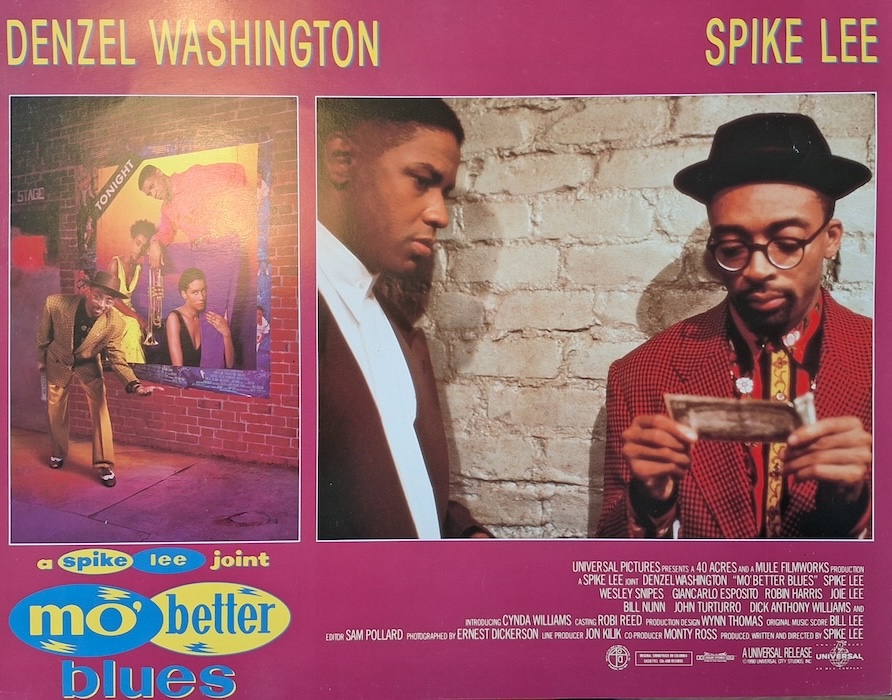 Original lobby card Mo' Better Blues