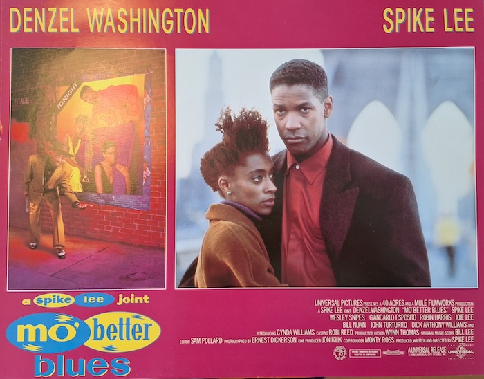 Original lobby card Mo' Better Blues