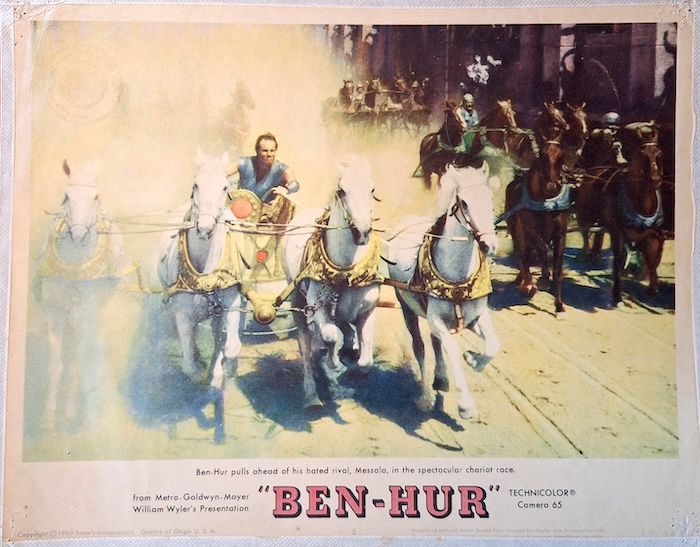 Original lobby card Ben Hur