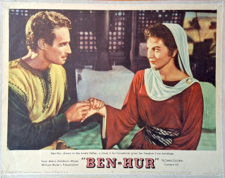 Original lobby card Ben Hur