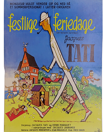 Les Vacances de monsieur Hulot original film poster