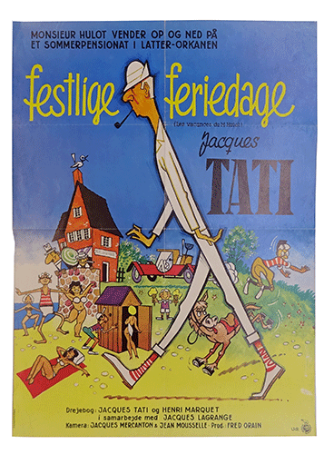 Les Vacances de monsieur Hulot original film poster