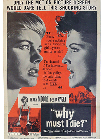 Why Must I Die film poster Cine Qua Non independent film shop Amsterdam