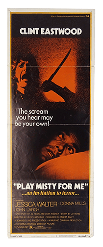 Play Misty For Me film poster