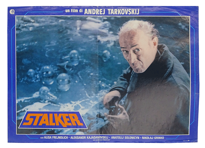 Stalker film poster Cine Qua Non Amsterdam vintage movie poster