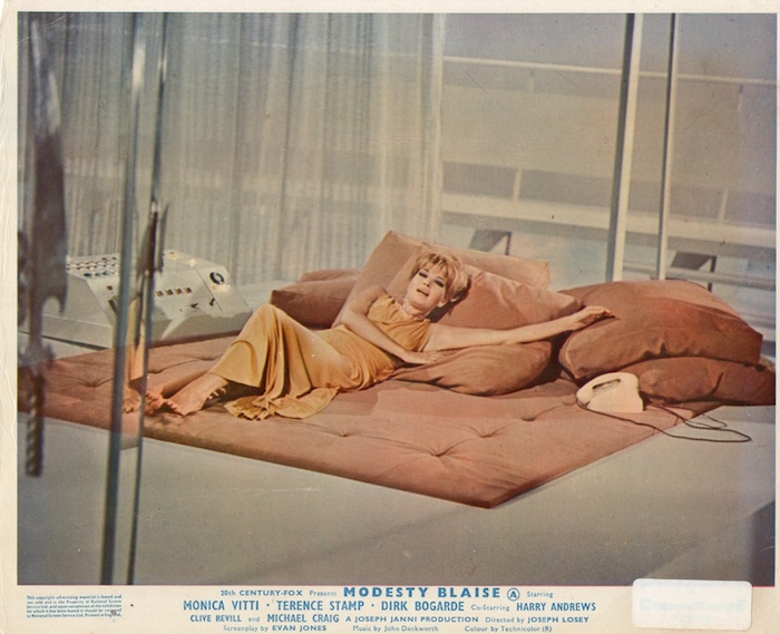 Original lobby card Modesty Blaise