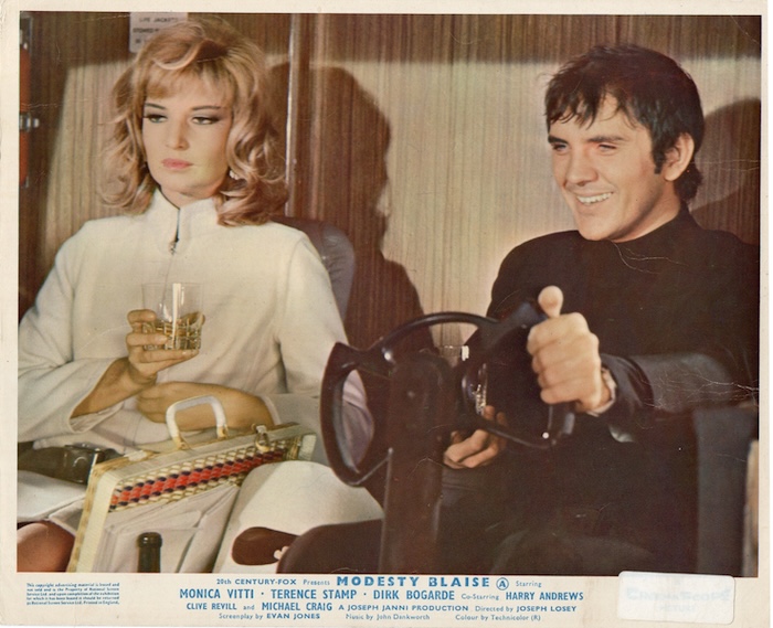 Original lobby card Modesty Blaise